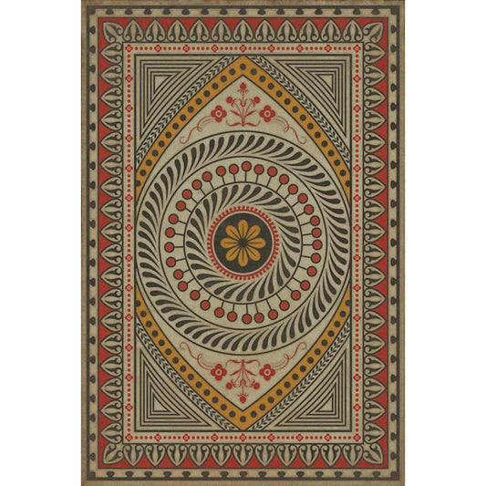 Praise the Good Vinyl Rug - Pattern 75