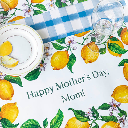 Lemons Personalized Placemat